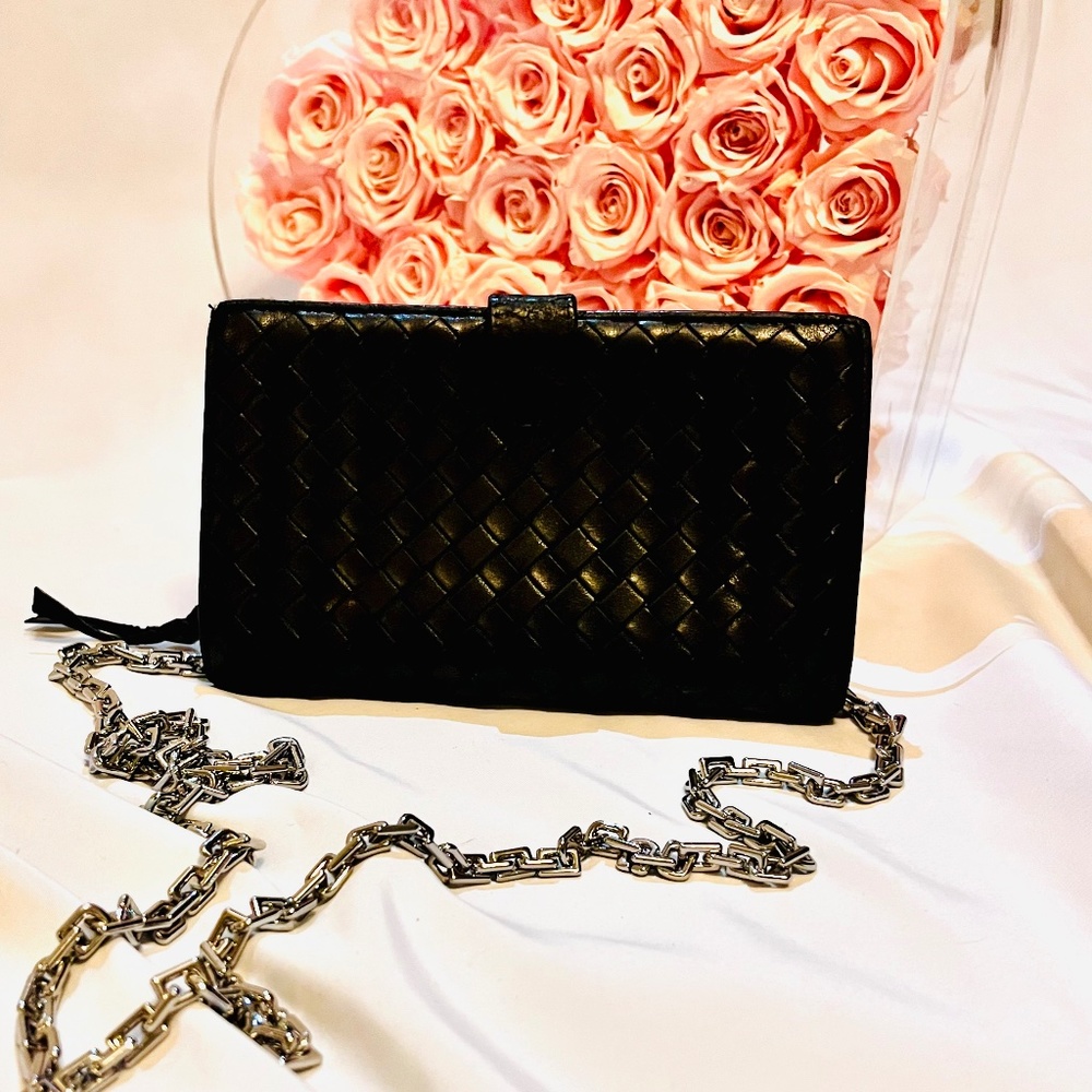 🌺Authentic Bottega Veneta Leather Wallet